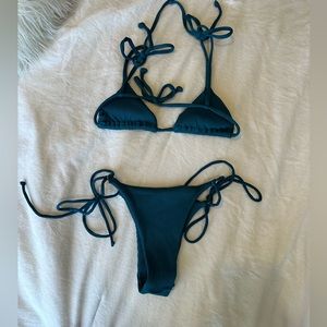 Kulani Kini Bikini Bottom (M) & Top (S) Cactus